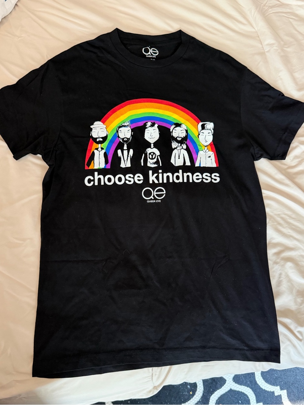 Queer Eye 'Choose Kindness' Graphic Tee - Black